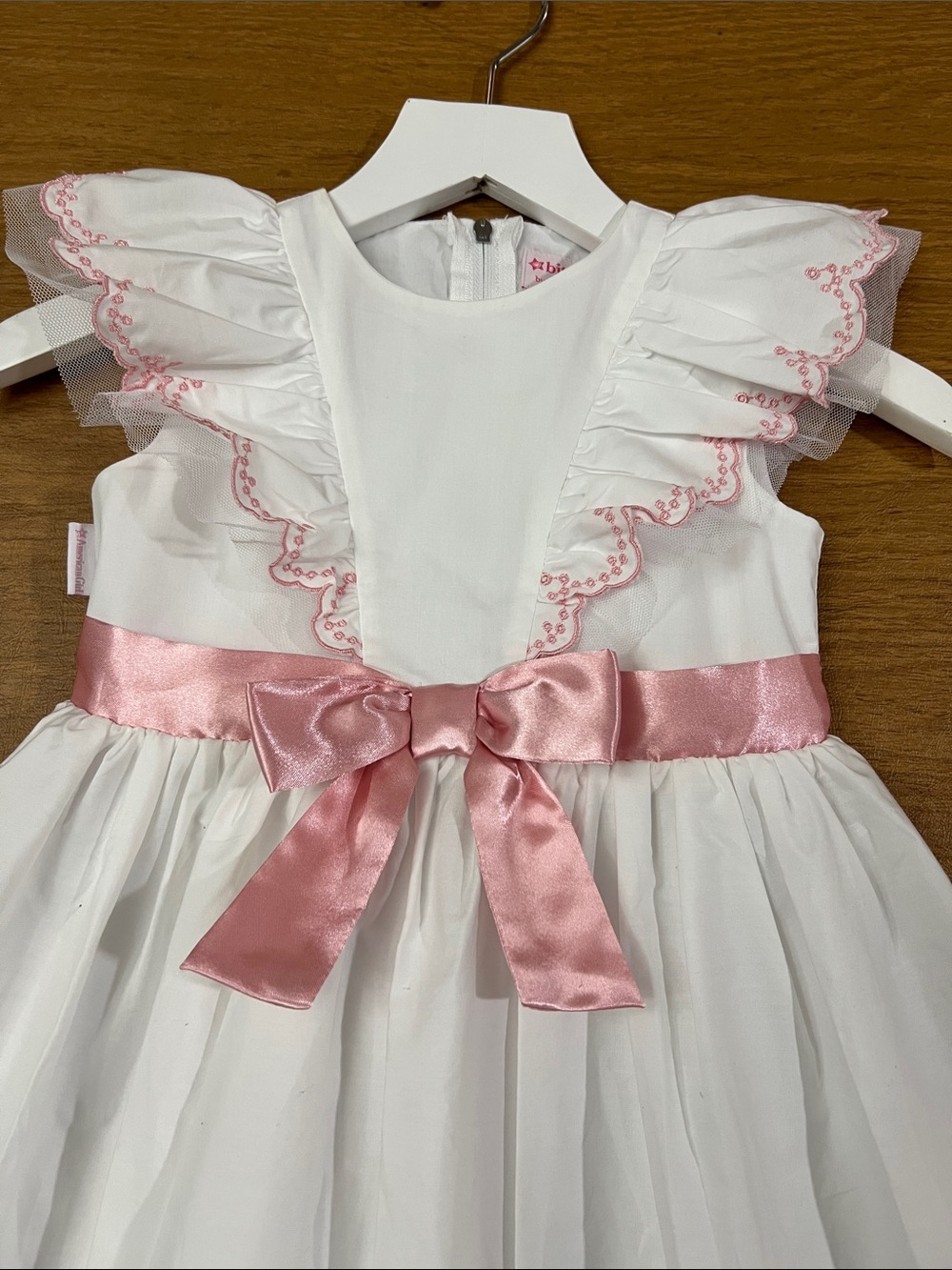 American Girl Bitty Baby Girls dress size 3 - Picture 2 of 9